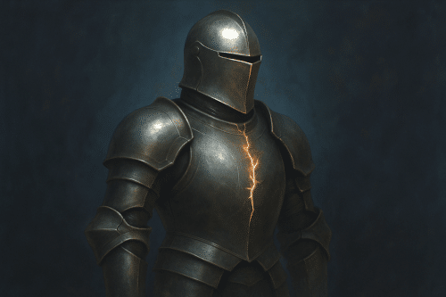 Armure de Titane, l'Armure de l'illusion de toute puissance